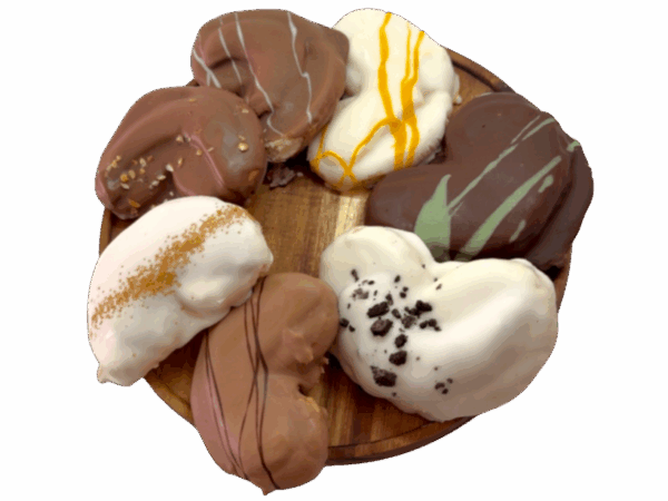 Plato de palmeras surtidas